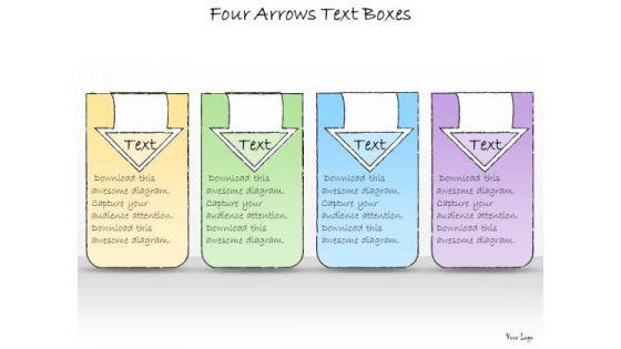 Ppt Slide Four Arrows Text Boxes Consulting Firms Ppt Slide Four Arrows Text Boxes Consulting Firms
