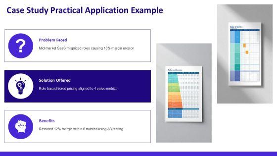 Pricing Strategy For Organizational Role Mapping PPT Slides VM