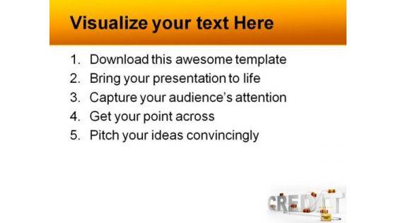 problems_with_credits_business_powerpoint_template_0910_print.jpg
