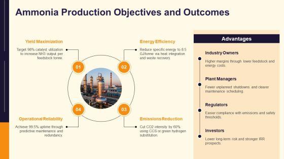 Process Flow Diagram For Ammonia Production PPT Information VM