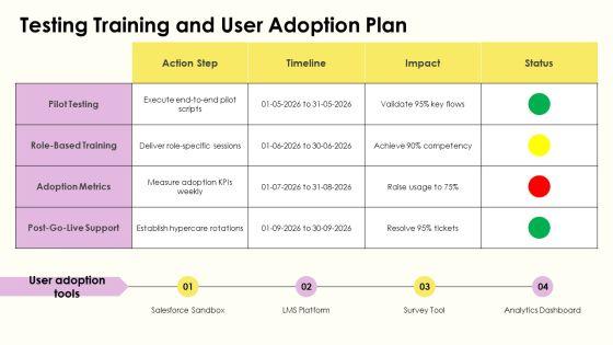 Process Mapping Salesforce PPT Structure VM