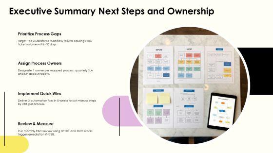 Process Mapping Salesforce PPT Structure VM