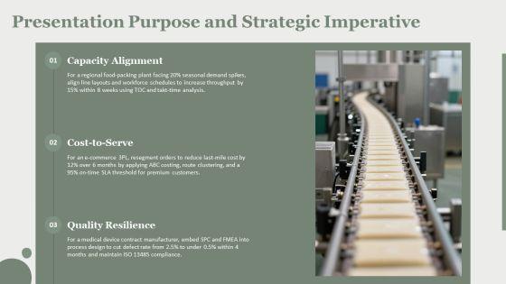 Process Strategies In Operations Managements PPT Template VM