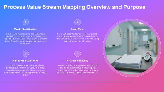 Process Value Stream Mapping PPT Sample VM