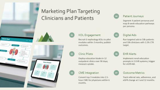 Product Life Cycle Stages For Renal Health Education PPT Guidelines VM