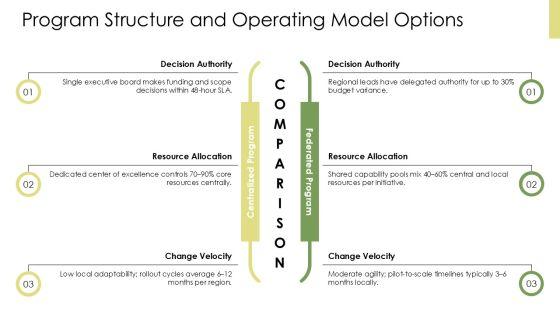 Program Governance Framework PPT Slides VM