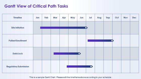 Project Management For Clinical Trials PPT Slides VM
