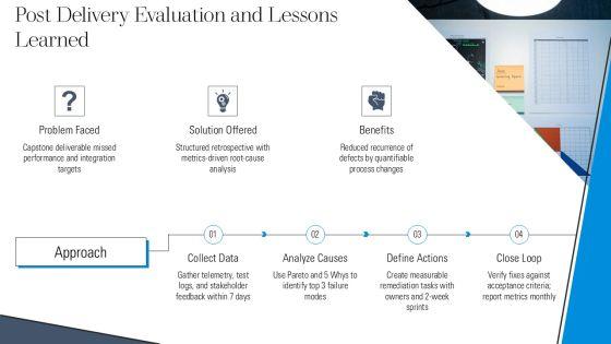 Project Management Process Group And For Computer Science Capstone PPT Mockup VM