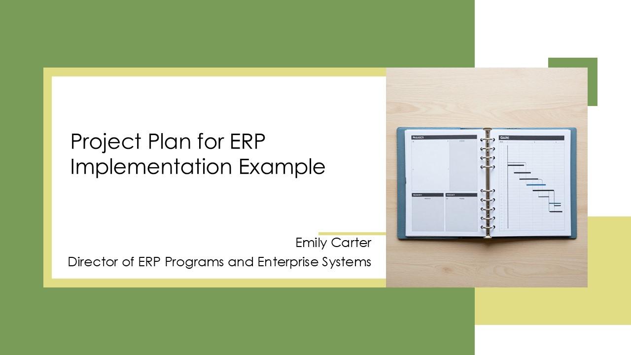 Project Plan For ERP Implementation PPT Demonstration VM