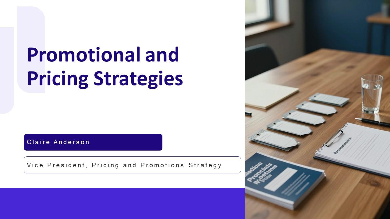 Promotional And Pricing Strategies PPT Summary VM