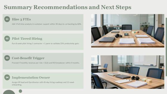 Proposal To Hire Additional Staff PPT Outline VM