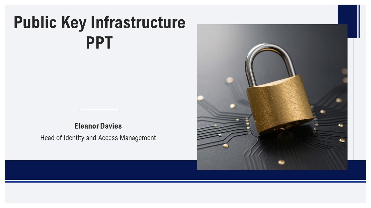 Public Key Infra PPT Outline VM
