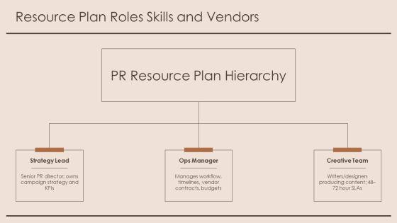 Public Relations Plan Example PDF PPT Outline VM