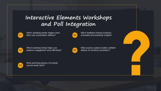 Public Speaking PPT Slides VM