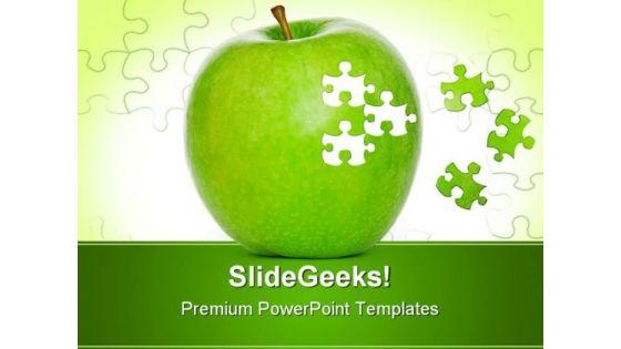 puzzle_apple_food_powerpoint_themes_and_powerpoint_slides_0711_title.jpg