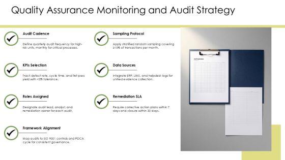 Quality Improvement Action Plan PPT Summary VM