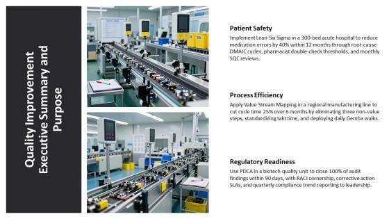 Quality Improvement Methodologies PPT Outline VM