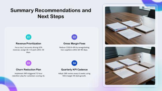 Quarterly Business Review Qbr PPT Template VM