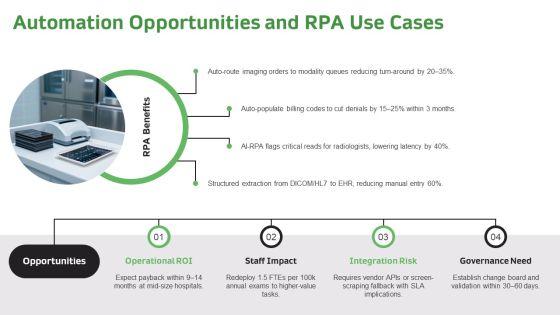 Radiology Workflow Diagram PPT Outline VM