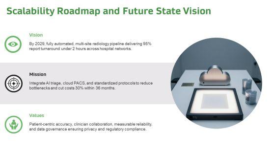 Radiology Workflow Diagram PPT Outline VM