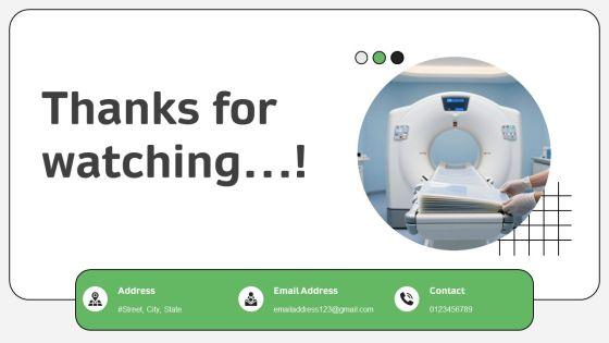 Radiology Workflow Diagram PPT Outline VM