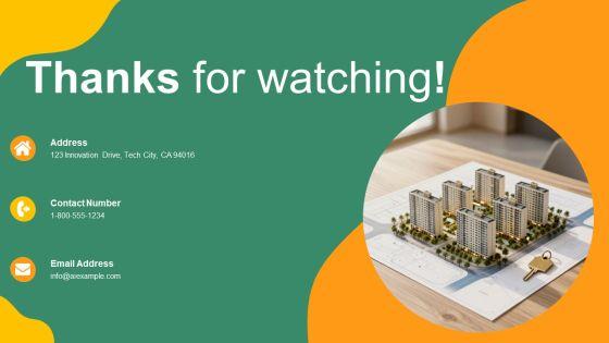 Real Estate Pitch Deck PPT Slides VM