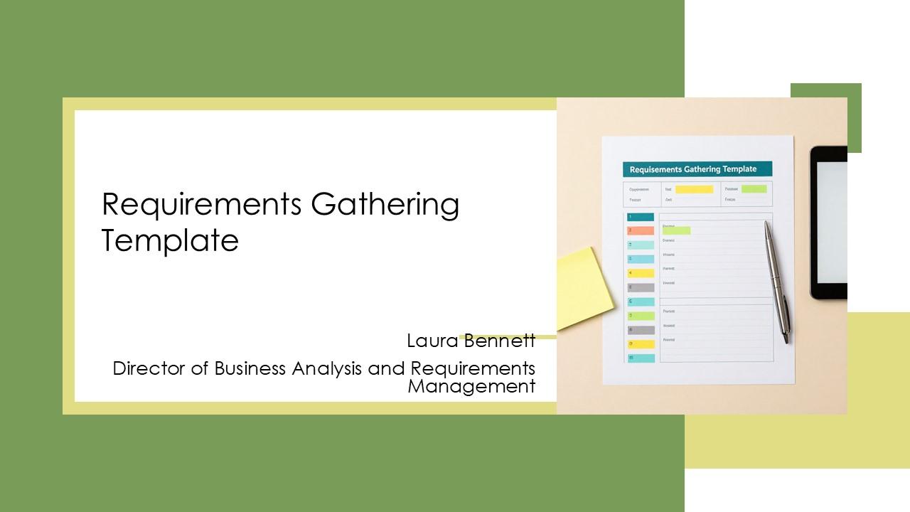 Requirements Gatherings PPT Demonstration VM