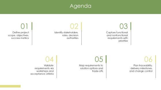 Requirements Gatherings PPT Demonstration VM