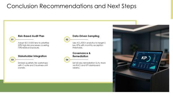 Risk Assessment For Internal Audit PPT Sample VM