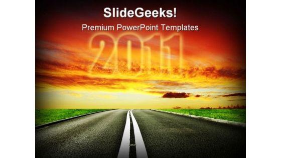Road To Ahead2011 Future PowerPoint Templates And PowerPoint Backgrounds 0211 Road To Ahead2011 Future PowerPoint Templates And PowerPoint Backgrounds 0211