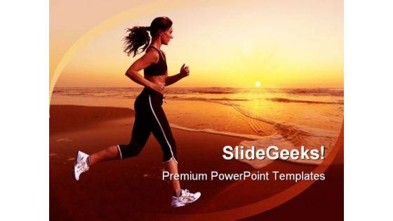 running_woman_sunset_beach_powerpoint_templates_and_powerpoint_backgrounds_0311_title.jpg