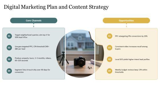 Sample Business Plan Real Estate Agent PPT Designs VM
