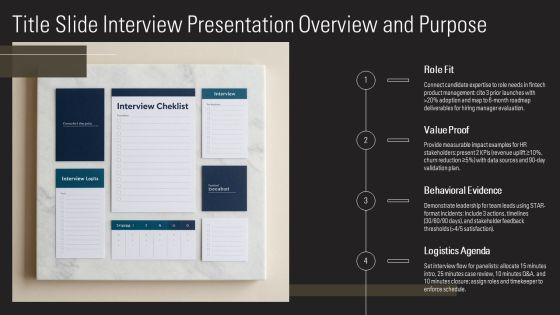 Sample PowerPoint Presentation For Job Interview PPT Free Download PPT Designs VM