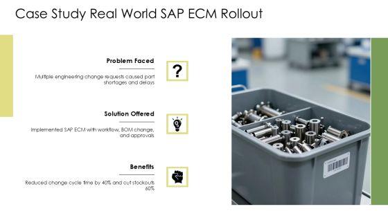 SAP Engineering Change Management PPT Information VM