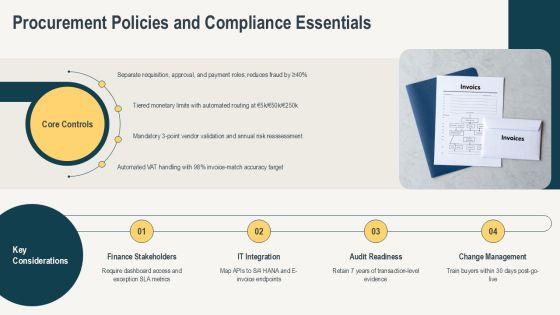 SAP Procure To Pay Procurement For Cross Functional Team Onboarding PPT Information VM