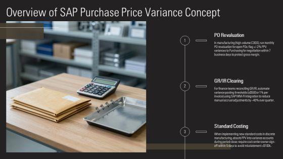 SAP Purchase Price Variance PPT Summary VM