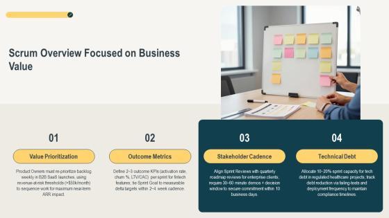 Scrum Artifacts And Events PPT PowerPoint VM