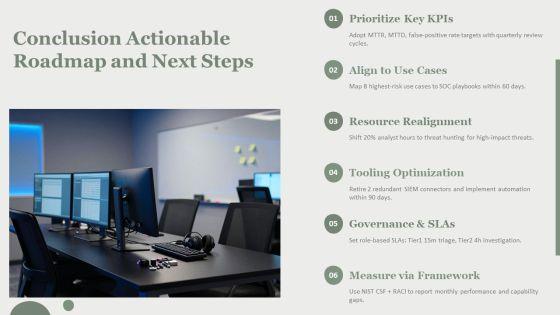 Security Operations Center Performance Metrics PPT Structure VM