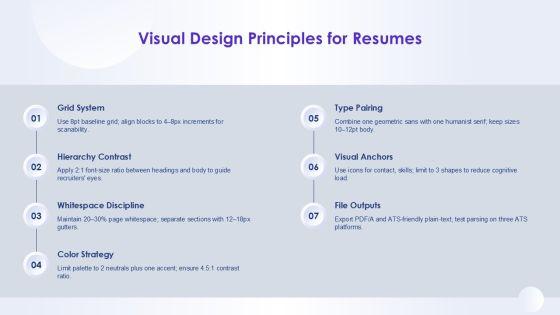 Self Creative Resume Template For Resume Building PPT Summary VM