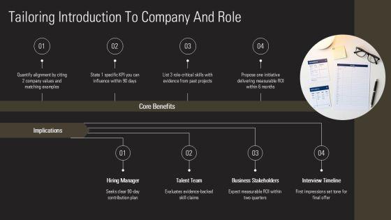 Self Introduction In Interview For For Talent Acquisition PPT Structure VM