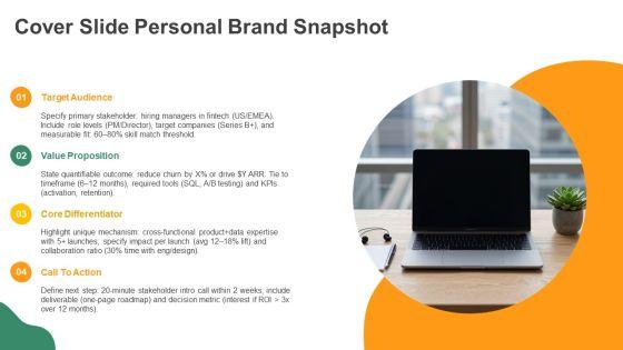 Self Introduction PPT Mockup VM