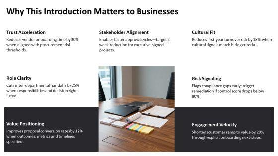 Self Introduction Slide PPT Example VM