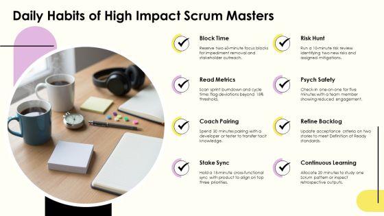 Servant Leadership Scrum Master PPT Demonstration VM