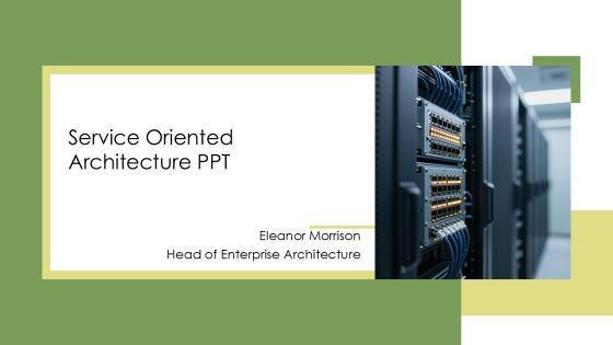 Service Oriented Architecture PPT Sample VM