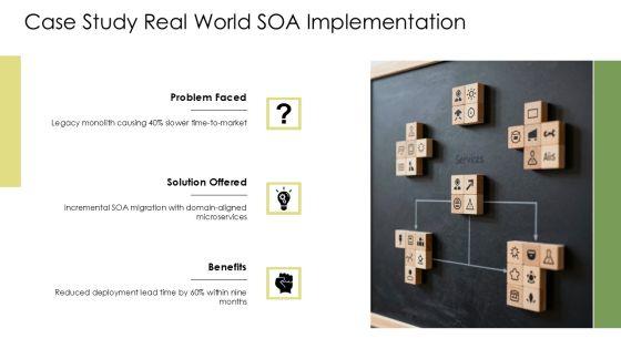 Service Oriented Architecture PPT Sample VM
