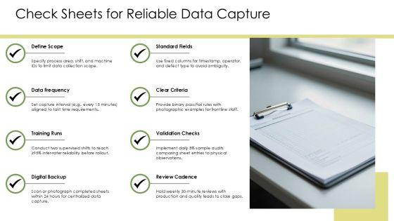Seven Basic Quality Tools PPT Outline VM