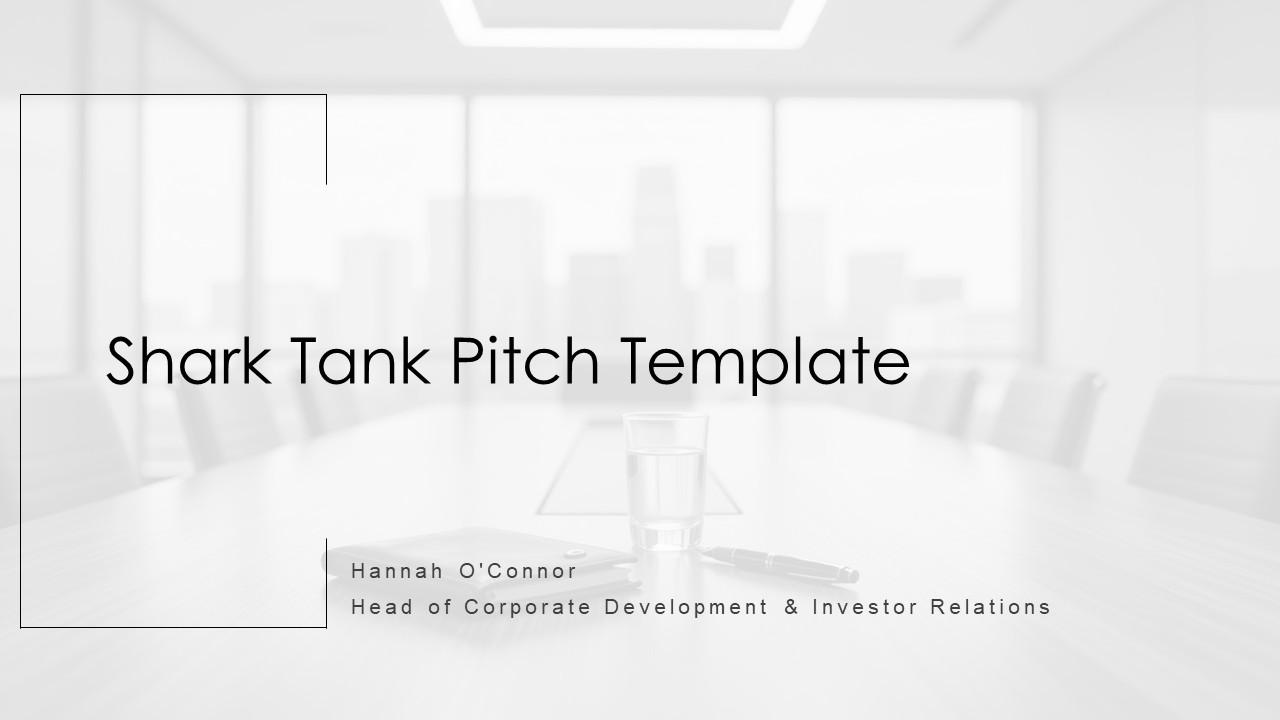Shark Tank Pitch PPT Designs VM