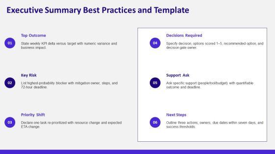 Simple Weekly Status Report PPT Template VM