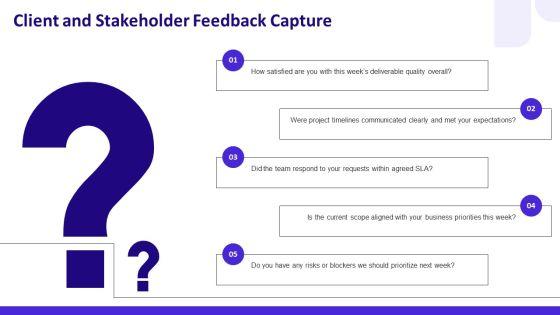 Simple Weekly Status Report PPT Template VM