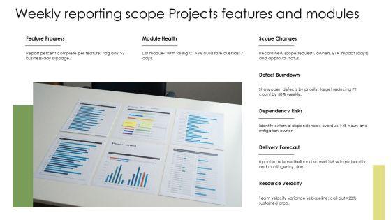 Software Development Weekly Status Report Template PPT Designs VM